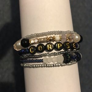 Corpse bride bracelet set